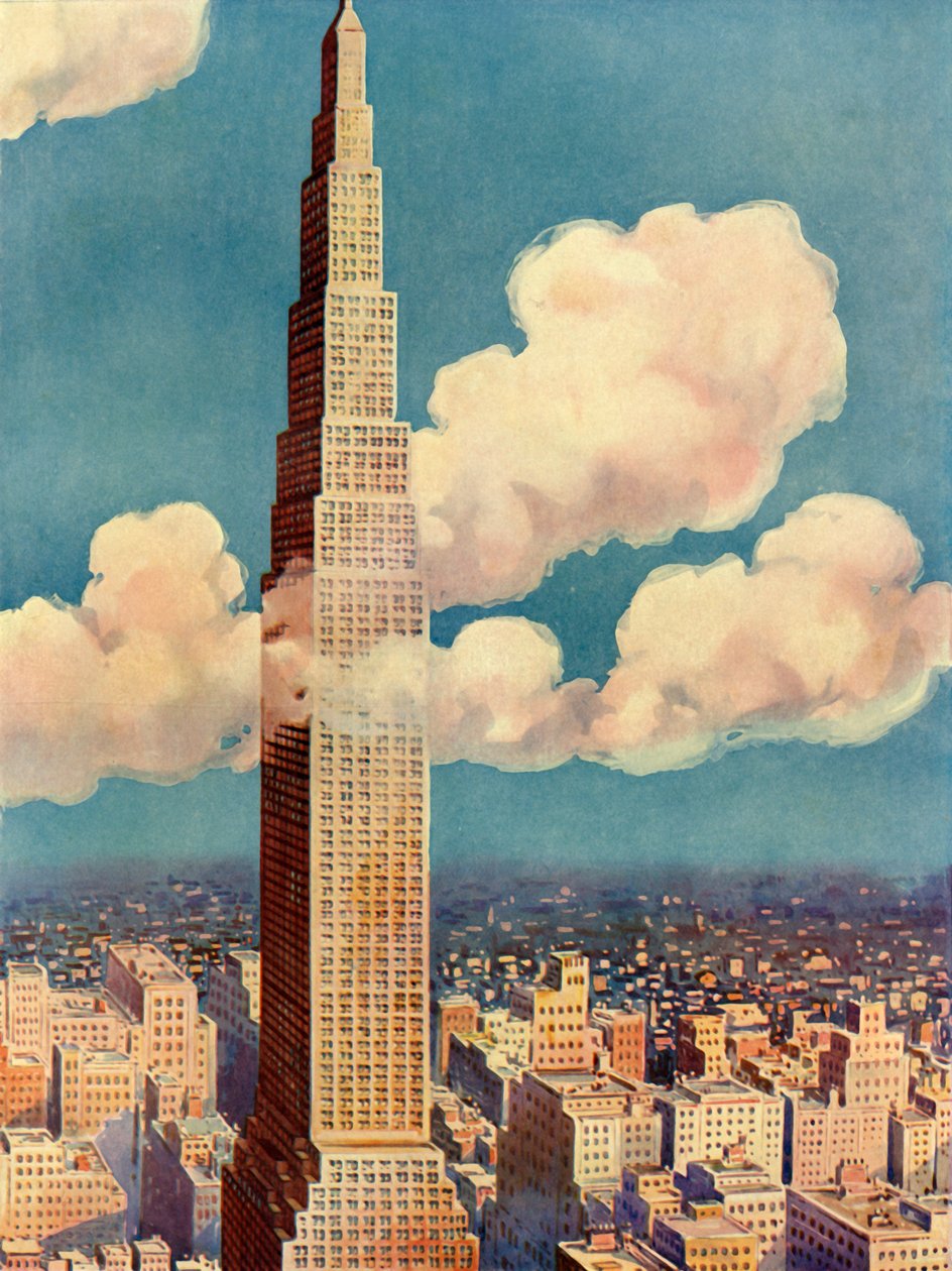 O rei dos arranha-céus - Larkin Tower, c1930. de Unbekannt
