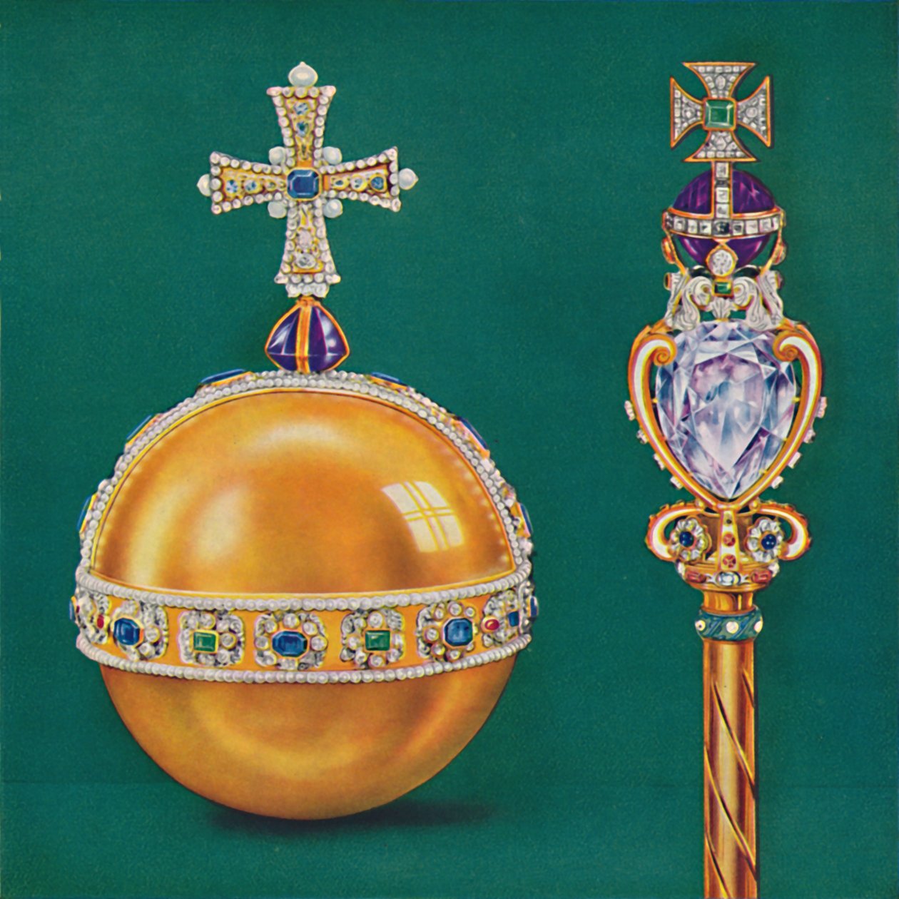 Os Reis Orbe e Cetro, 1937. de Unbekannt