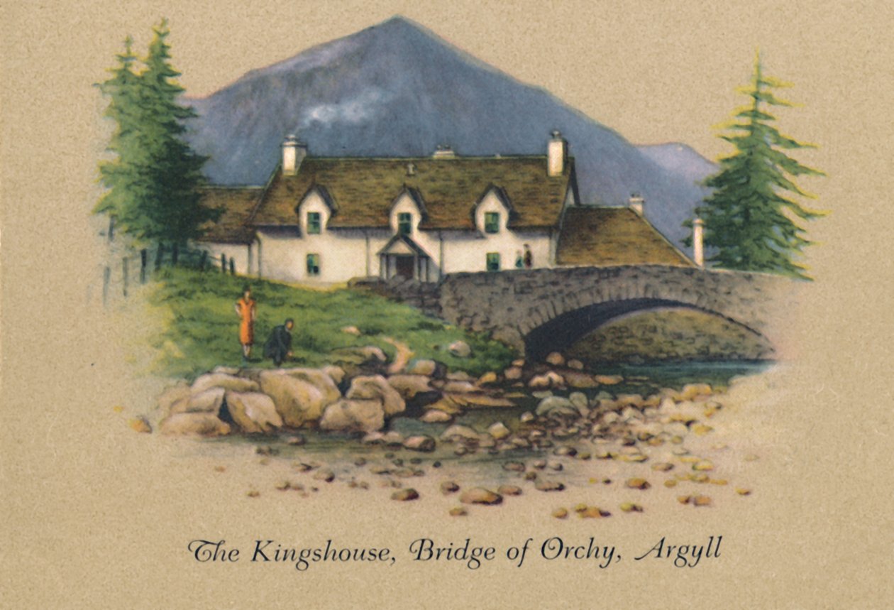 The Kingshouse, Ponte das Orquídeas, Argyll, 1939 de Unbekannt