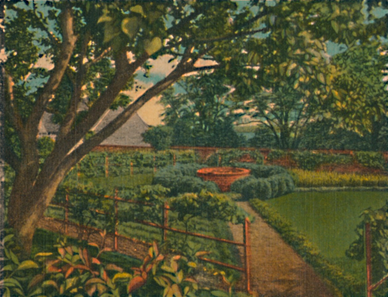 A horta, 1946 de Unbekannt