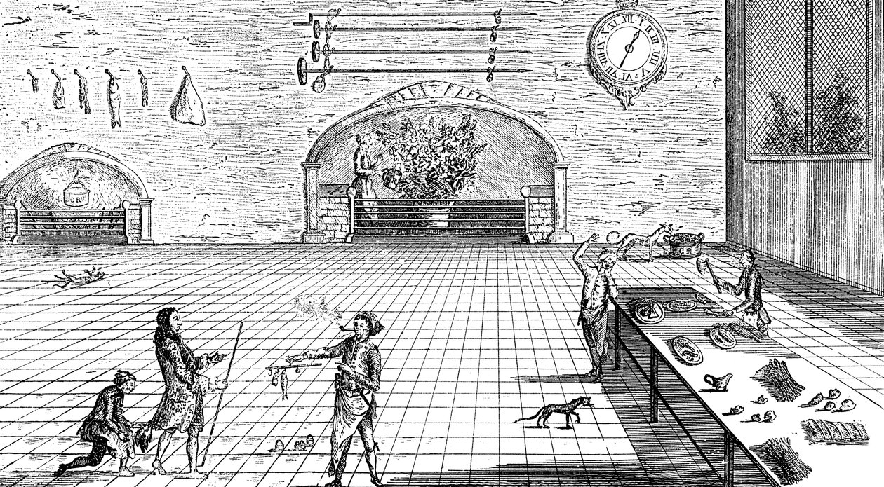 A cozinha metamorfoseada, 1762 de Unbekannt