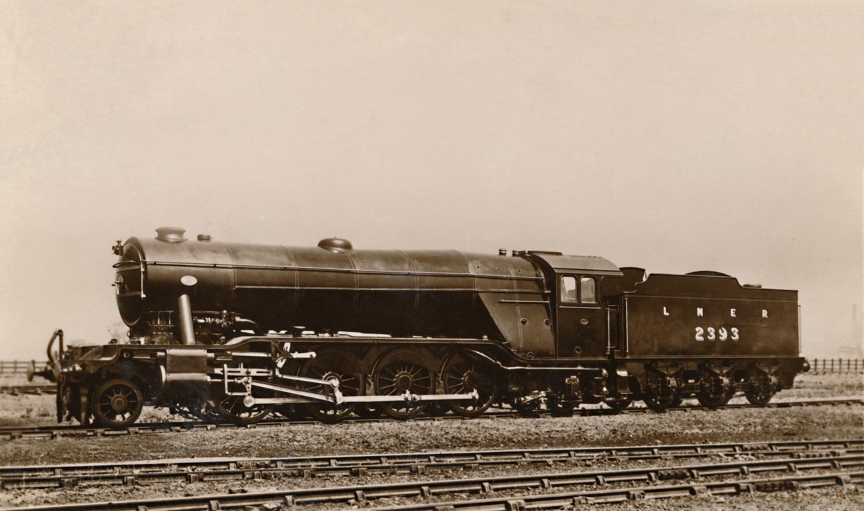 A locomotiva LNER Mikado,. de Unbekannt