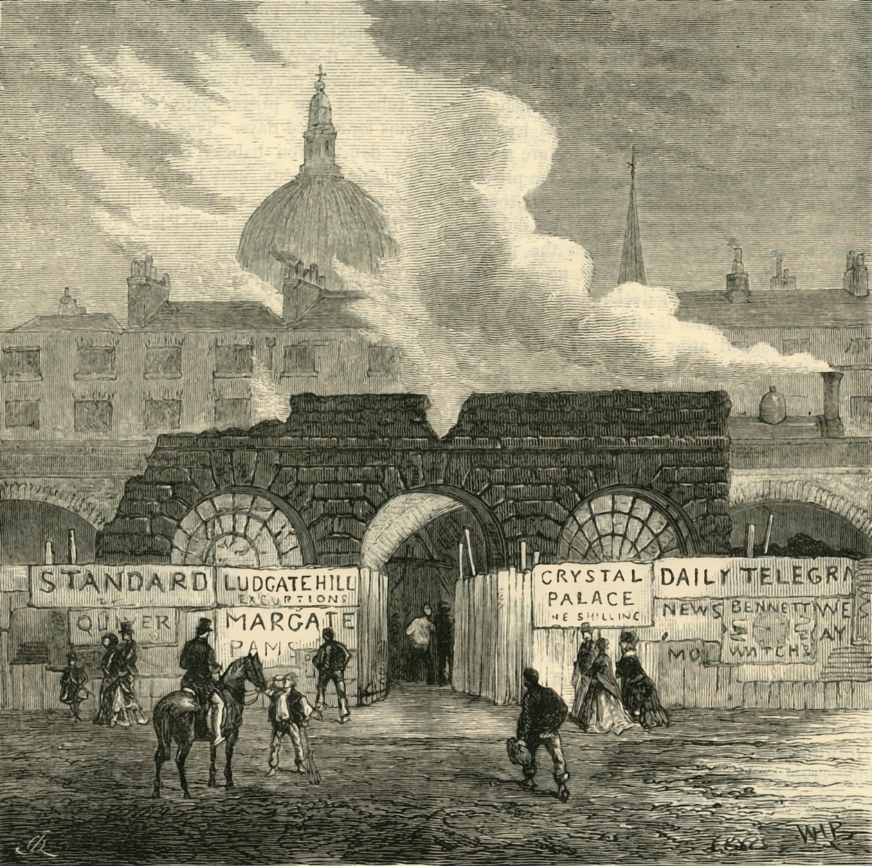Os Últimos Restos da Prisão da Frota, c1872. de Unbekannt