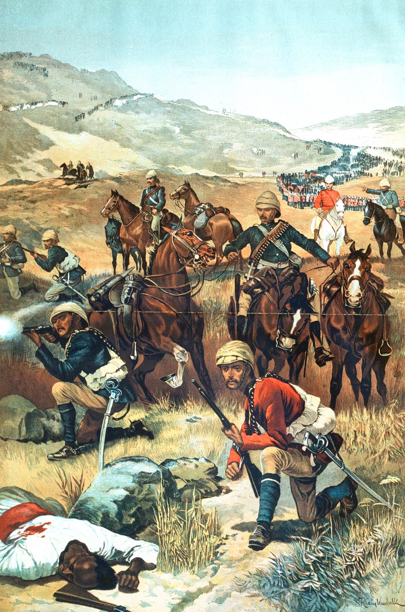 O Último Tiro no Sudão, 1885 de Unbekannt