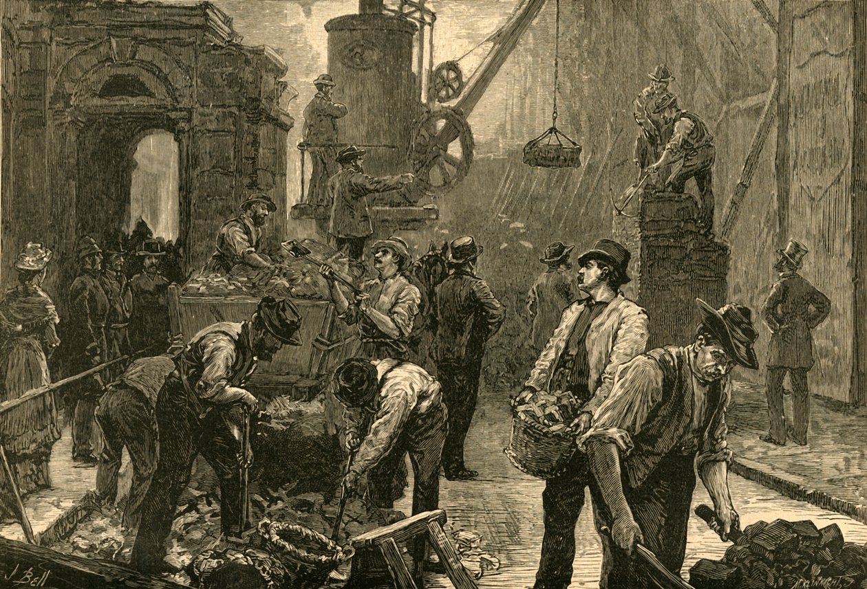 O último de Temple Bar, 1877, 1897. de Unbekannt