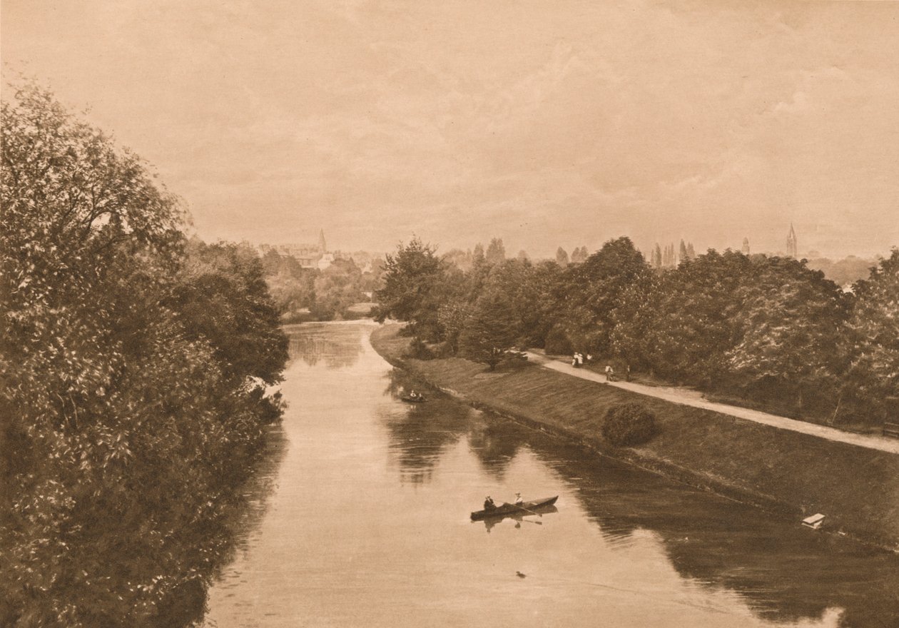 O Leam em Leamington, 1902 de Unbekannt