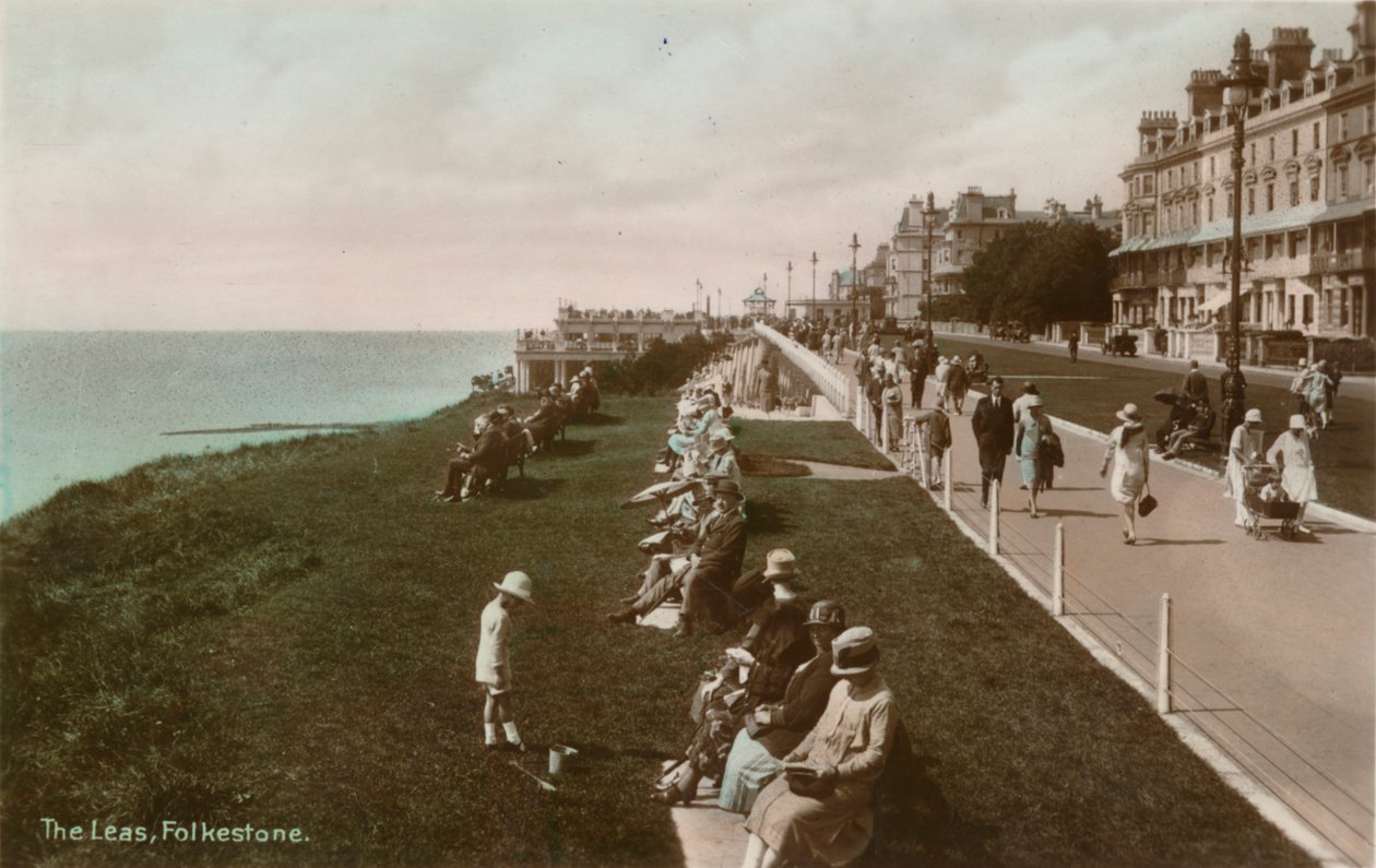 Os Leas, Folkestone, Kent, c1920 de Unbekannt
