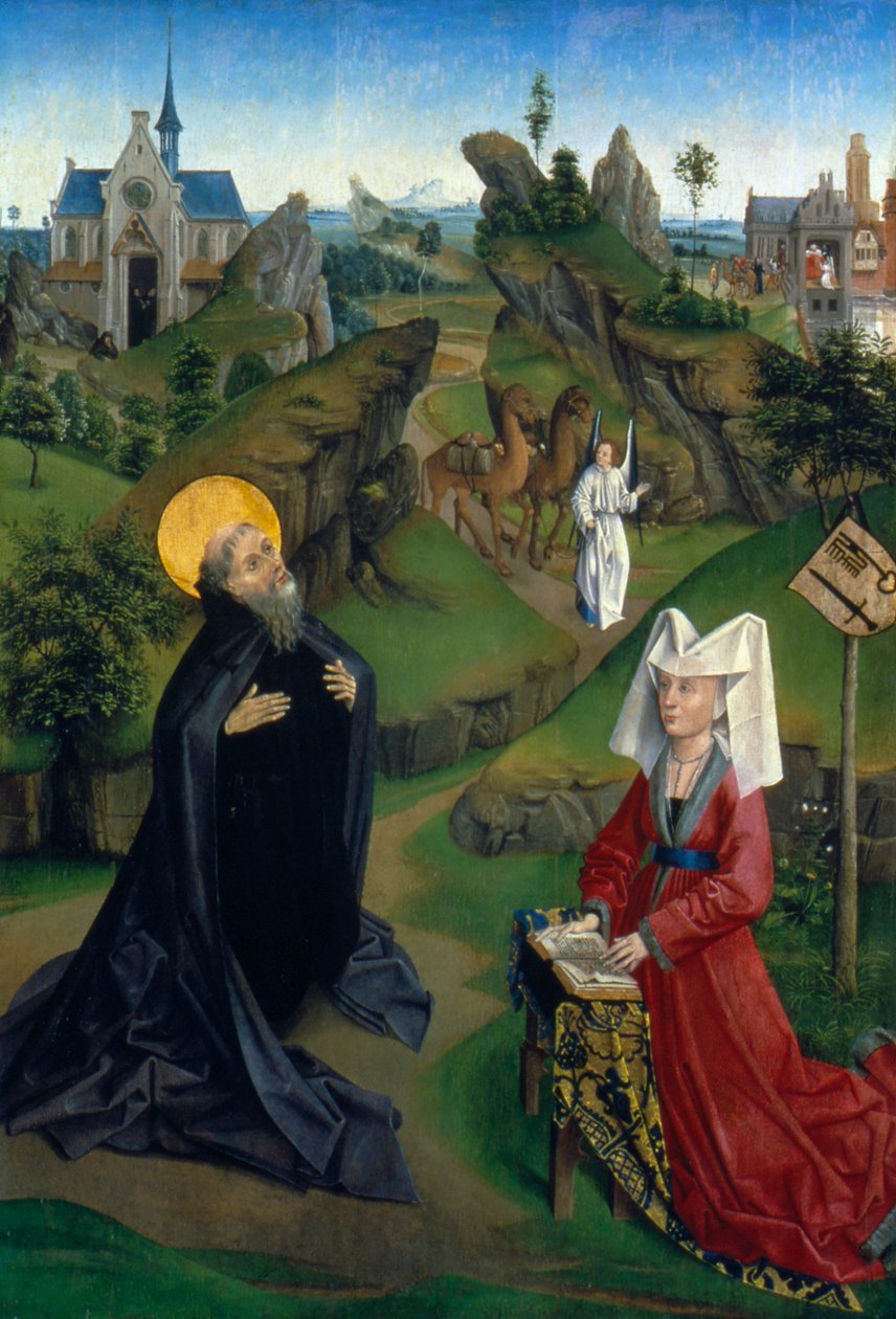 A lenda de Santo Antônio, c1450 de Unbekannt
