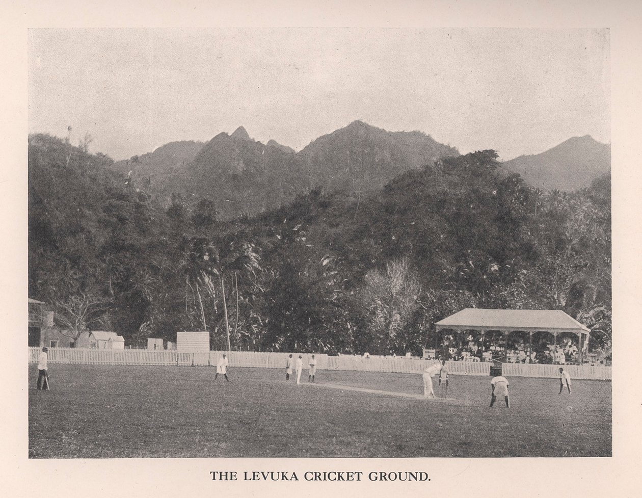 Campo de críquete de Levuka, Fiji, 1912 de Unbekannt
