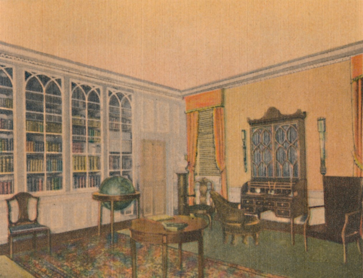 A Biblioteca, 1946 de Unbekannt