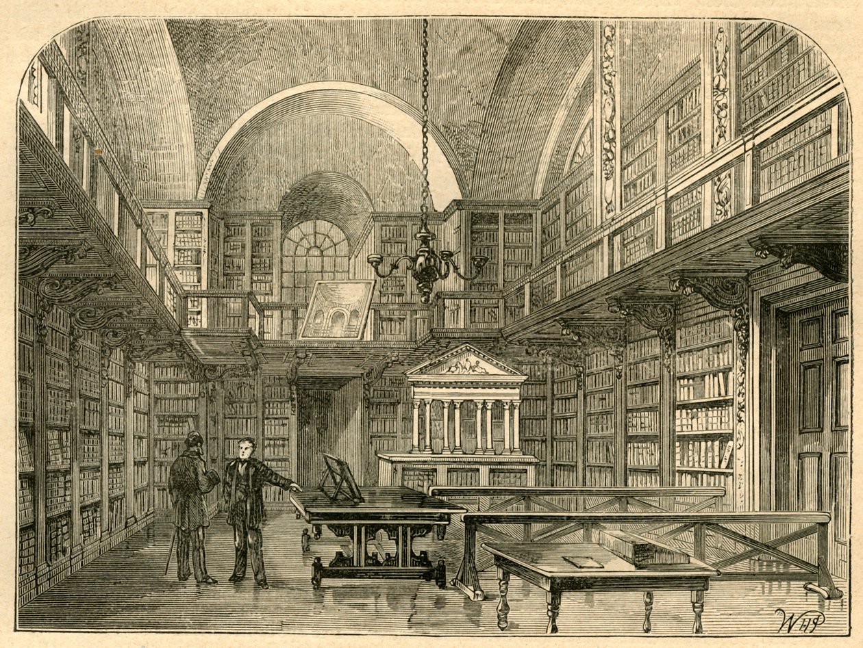 A Biblioteca de São Paulo, 1897. de Unbekannt