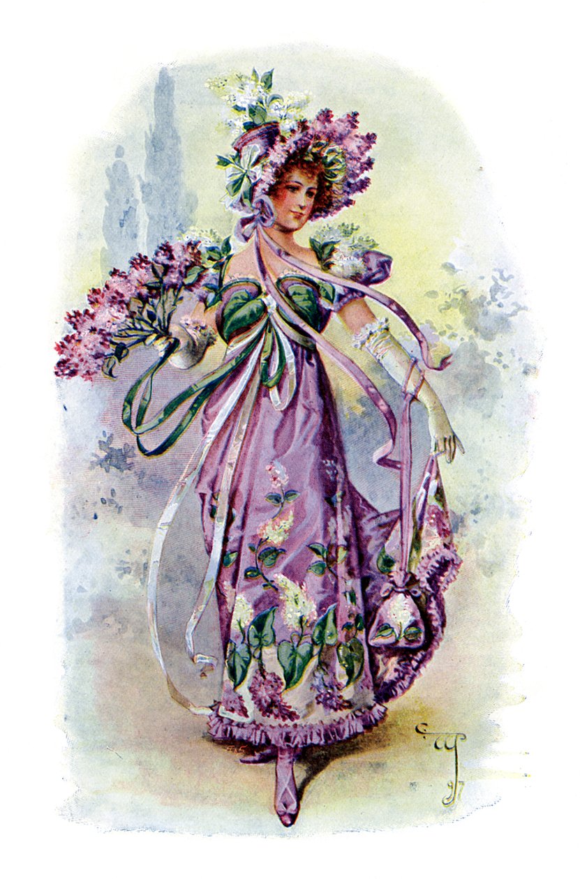 O lilás, 1899 de Unbekannt