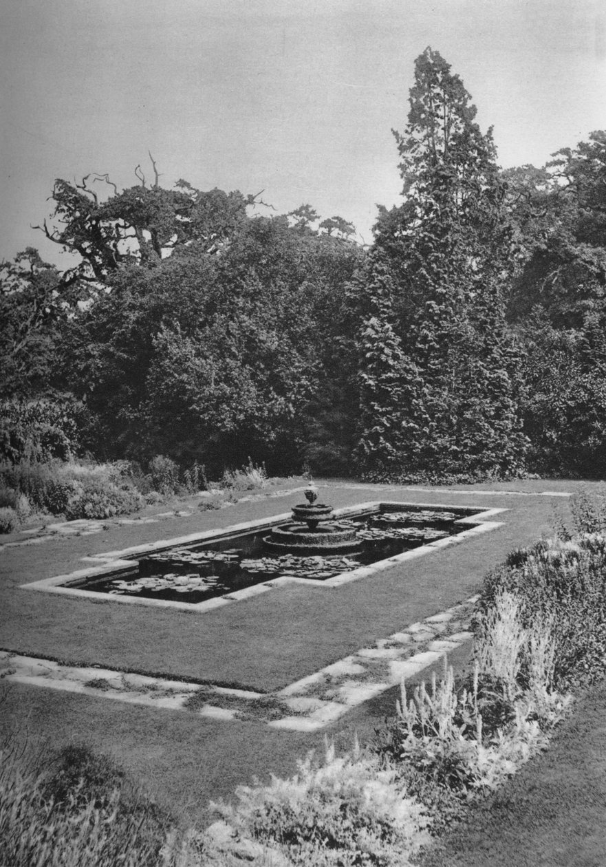 A bacia do lírio, o alojamento branco, Richmond, 1926 de Unbekannt