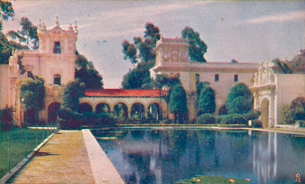 A lagoa do lírio, c1935 de Unbekannt