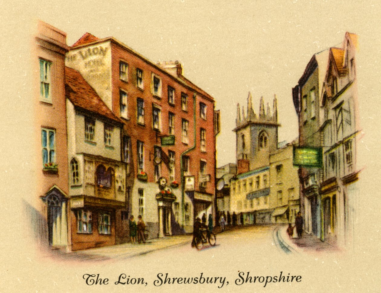O Leão, Shrewsbury, Shropshire, 1936. de Unbekannt