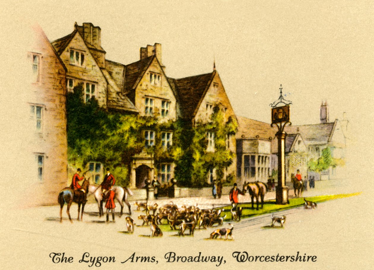 Os braços de Lygon, Broadway, Worcestershire, 1936. de Unbekannt