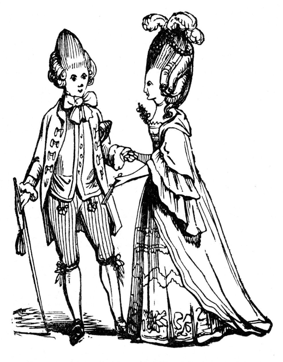 As Macarônias, 1772, 1910 de Unbekannt