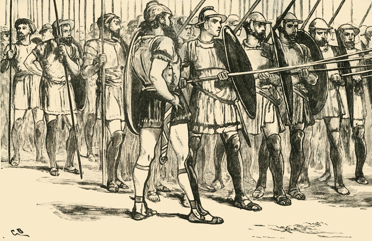 A falange da Macedônia, 1890. de Unbekannt