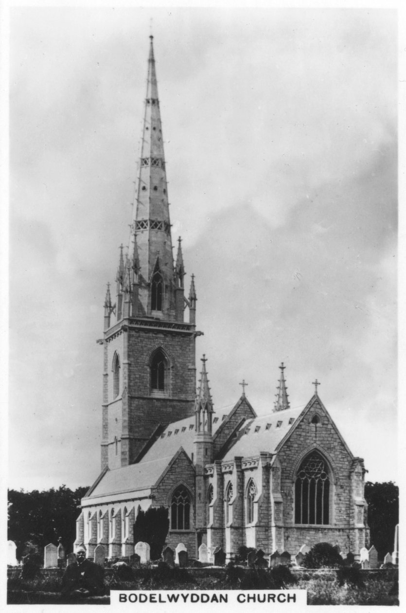Igreja de mármore St Margarets Church, Bodelwyddan, norte de Gales, 1936 de Unbekannt
