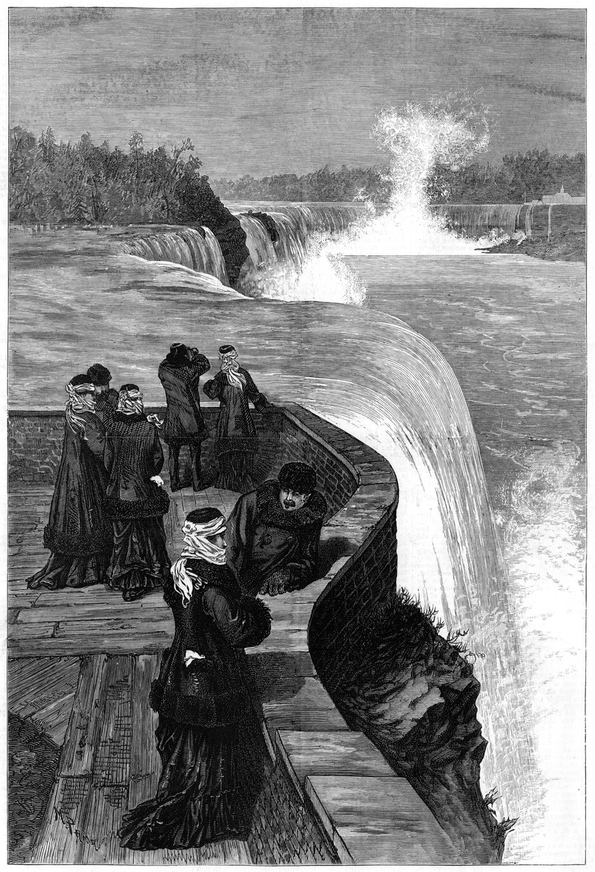 Marquês e Marquesa de Lorne nas Cataratas do Niágara, Canadá, 1879 de Unbekannt
