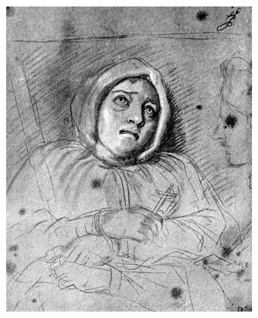 A Marquise de Brinvilliers antes da execução, 1676 1956 de Unbekannt