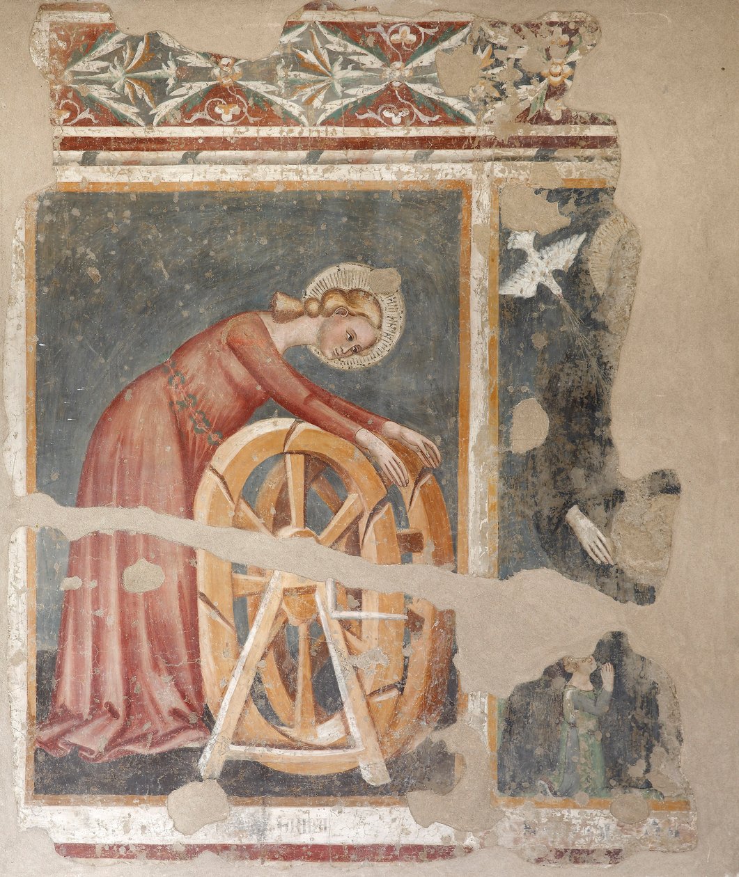 O martírio de Santa Catarina, século XIV. de Unbekannt