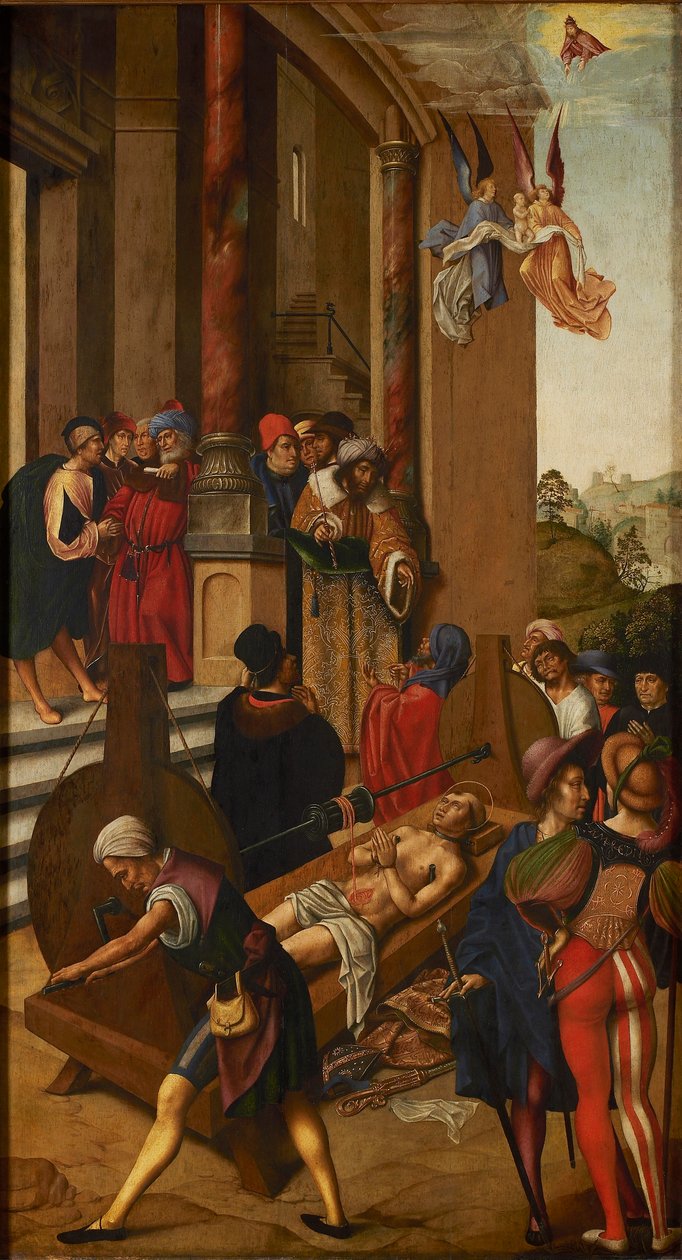O Martírio de São Erasmo, 1500. de Unbekannt