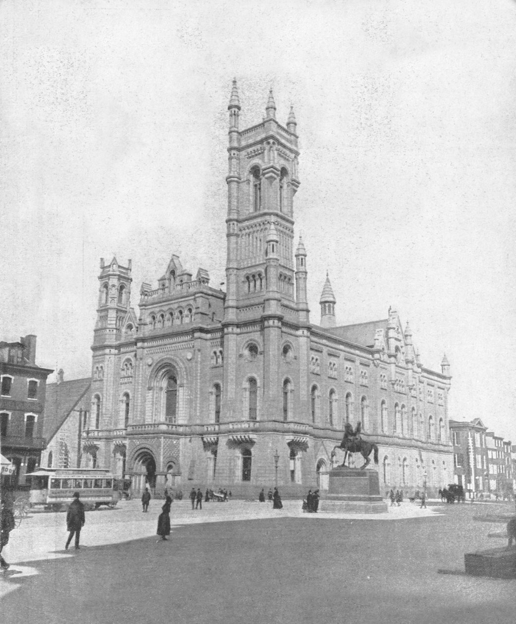 O Templo Maçônico, Filadélfia, EUA, c1900. de Unbekannt