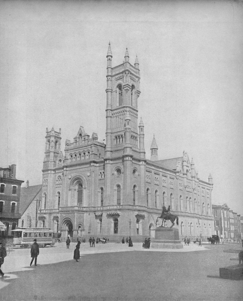 O Templo Maçônico, Filadélfia, c1897. de Unbekannt