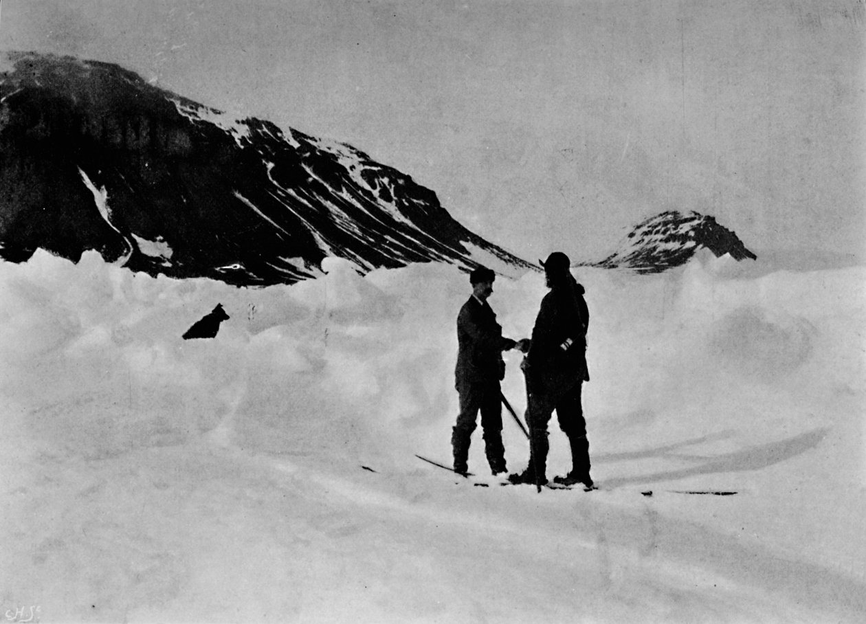 A Reunião de Jackson e Nansen, c1893-1896, 1897 de Unbekannt