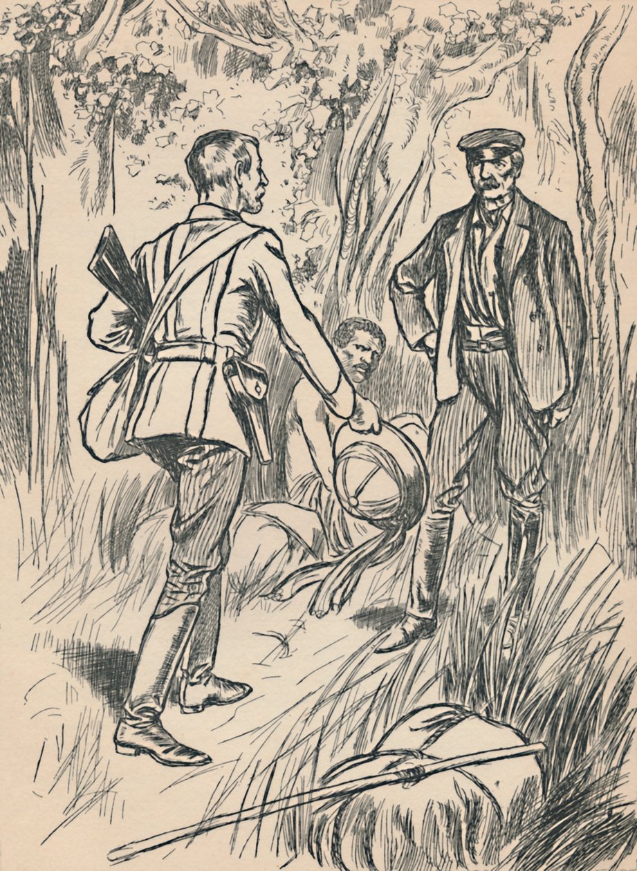 A Reunião de Stanley e Livingstone, c1907 de Unbekannt