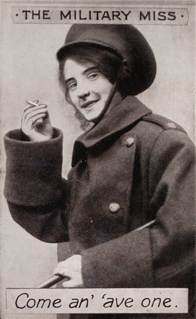 A senhorita militar - venha um av um., C1914 de Unbekannt