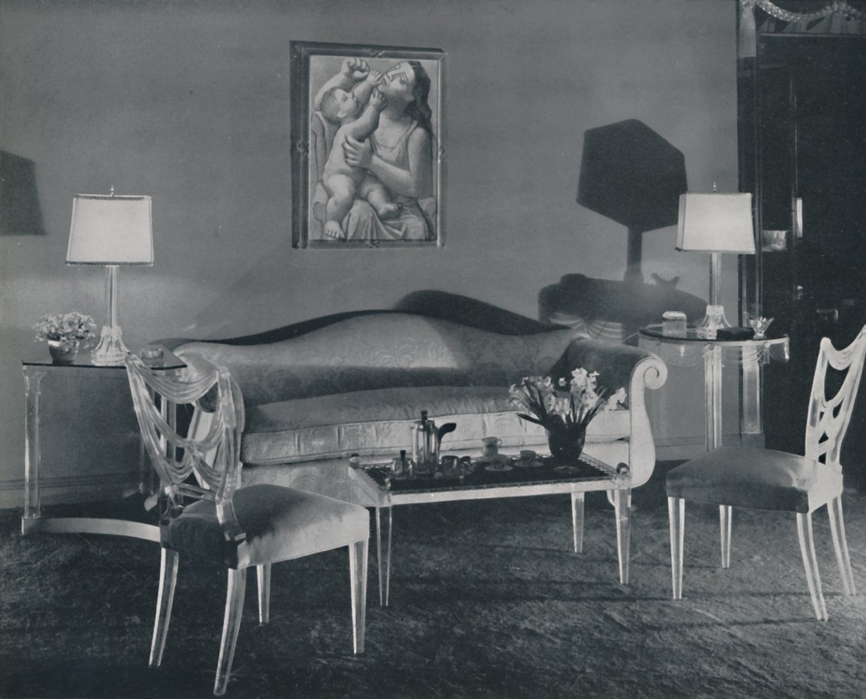 A moderna sala de estar, 1942. de Unbekannt