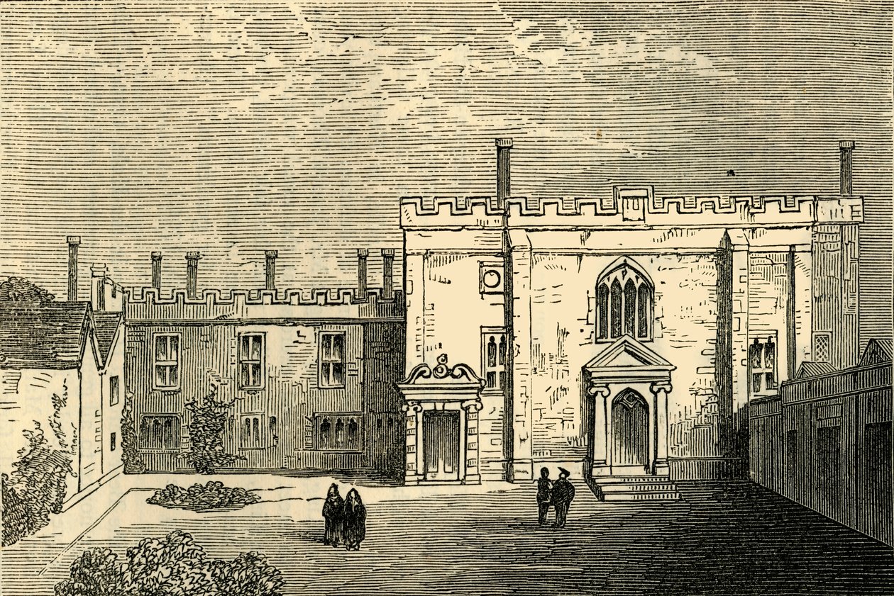 O mosteiro de São João de Jerusalém, Clerkenwell - a capela do sul, c1872. de Unbekannt
