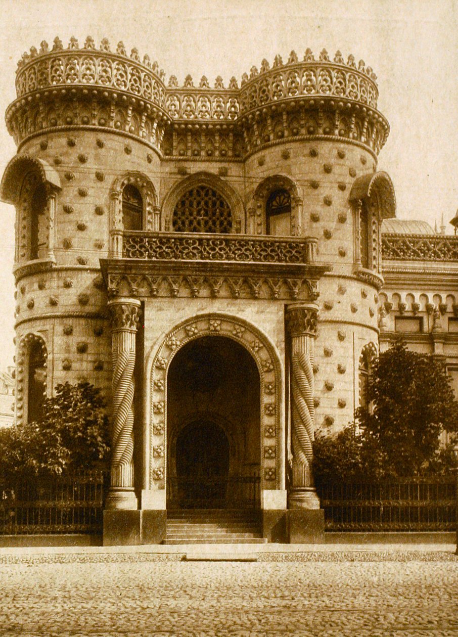 A Casa Morozov, Rua Vozdvizhenka, Moscou, Rússia, início do século XX de Unbekannt