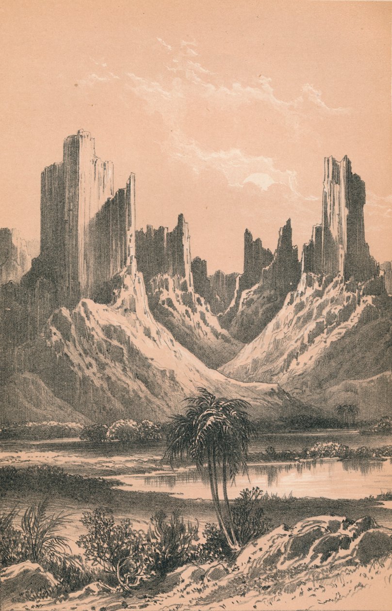 As montanhas de Hombori, c1900 de Unbekannt