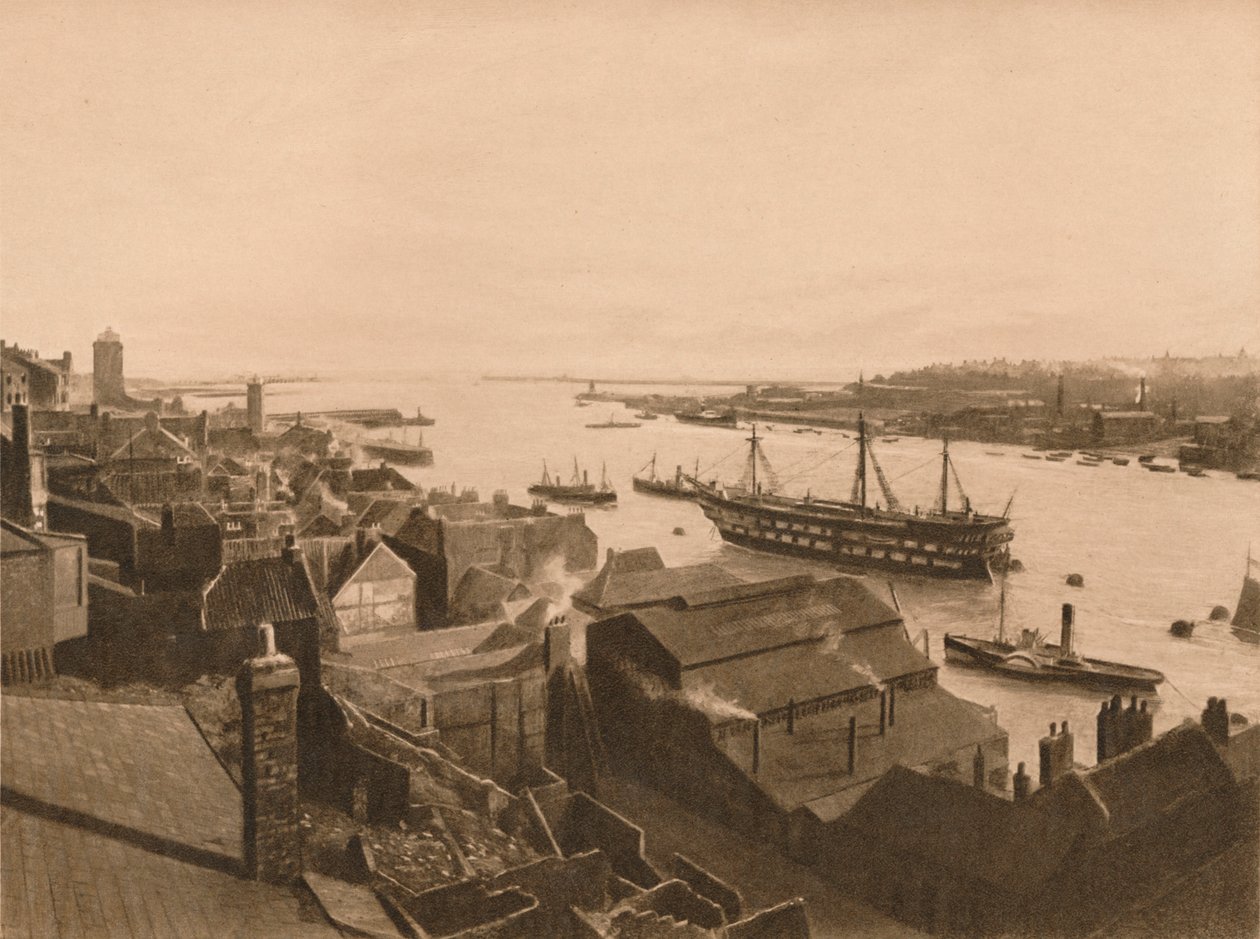 A Boca do Tyne, 1902 de Unbekannt