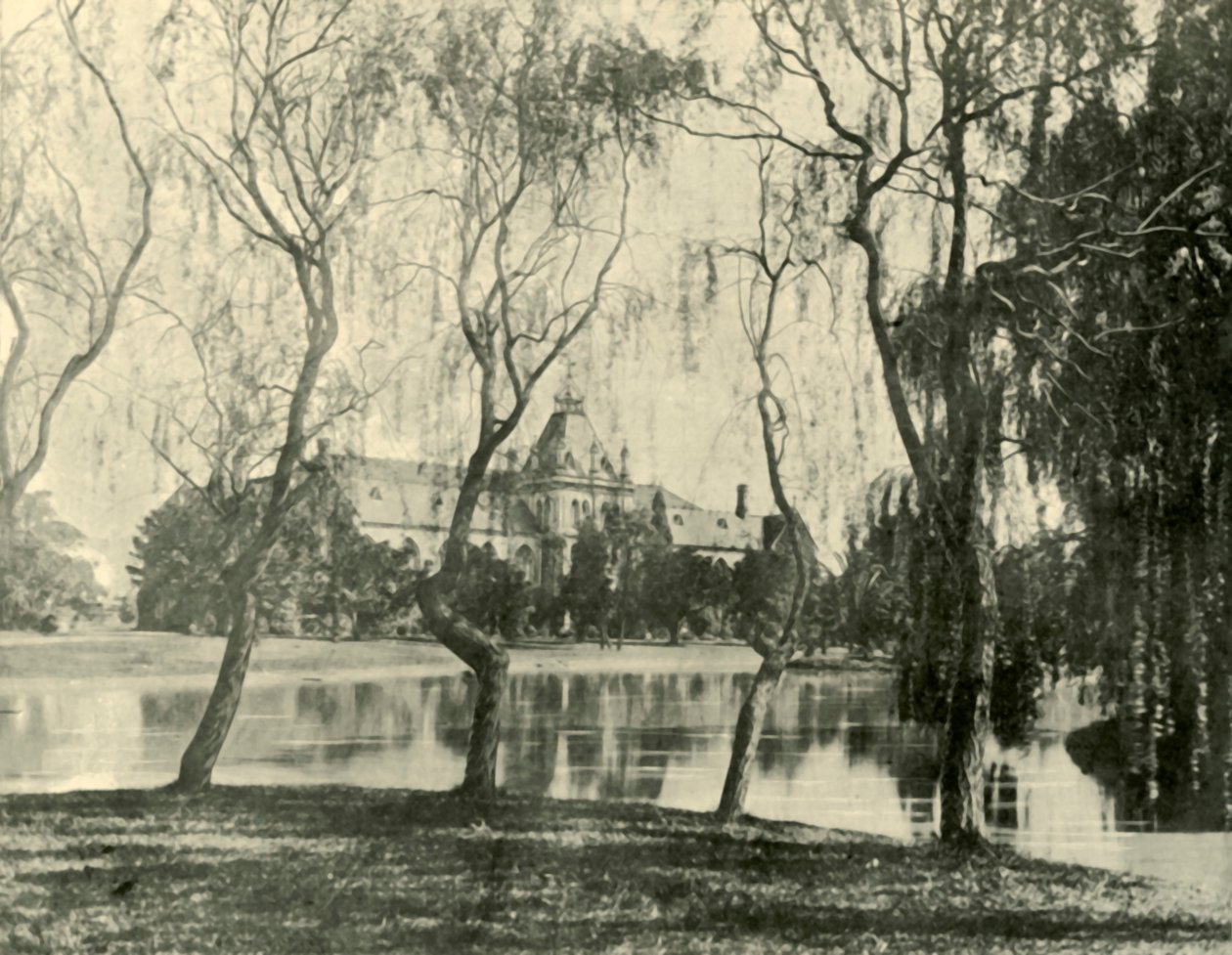 O Museu. Universidade de Melbourne, 1901. de Unbekannt