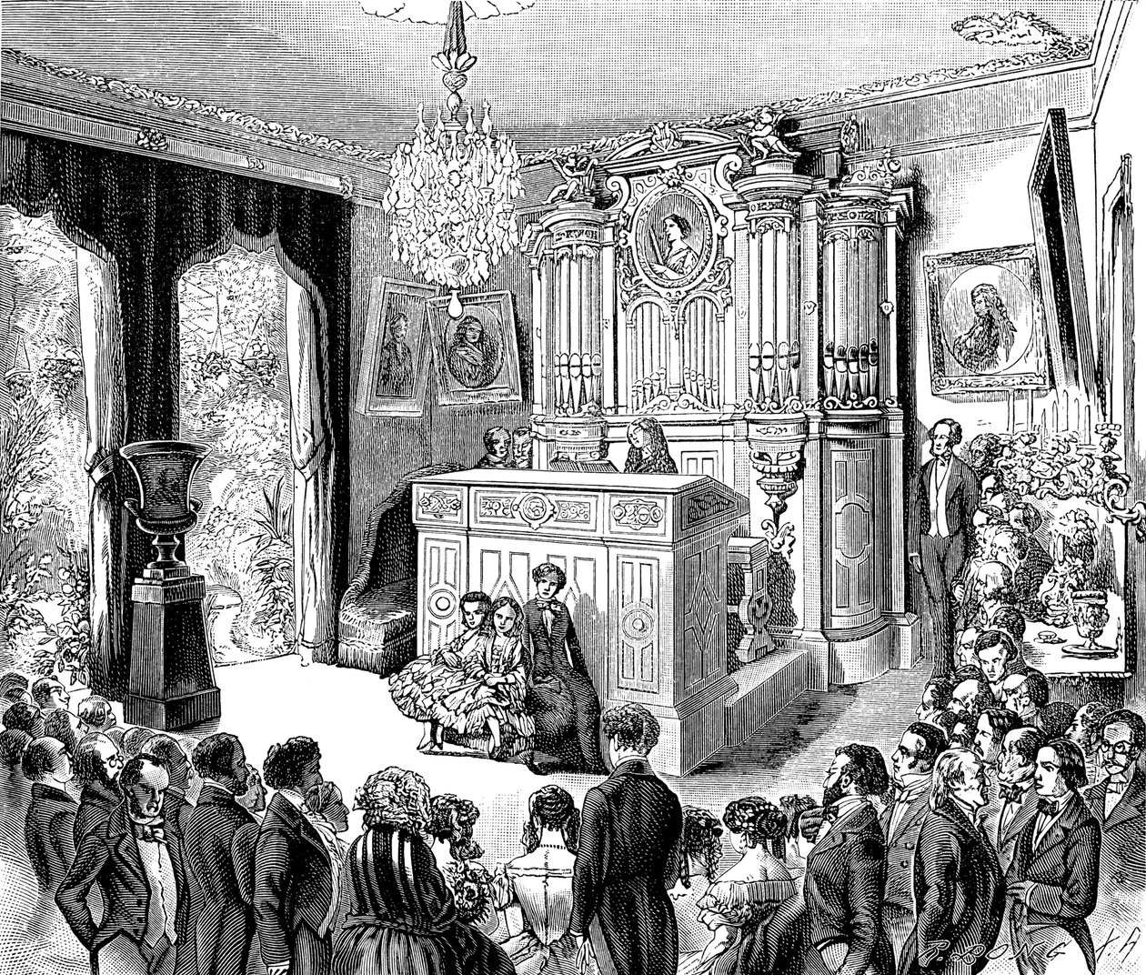 A festa musical em Pauline Viardot-Garcia de Unbekannt
