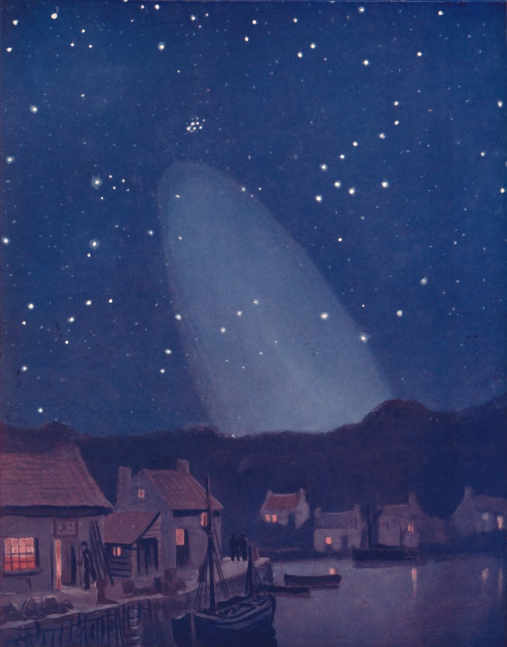 O Cone Misterioso da Luz no Céu, 1935 de Unbekannt