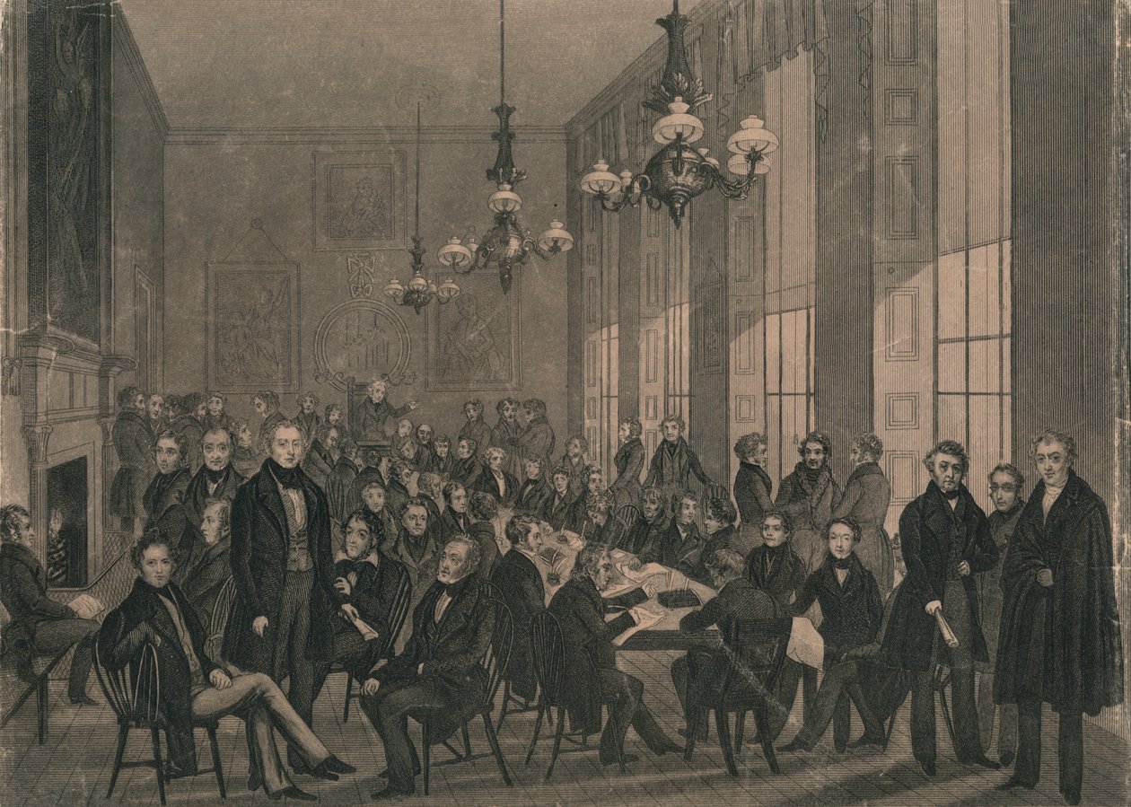 A Convenção Nacional ... 4 de fevereiro de 1839 no British Coffee House. de Unbekannt