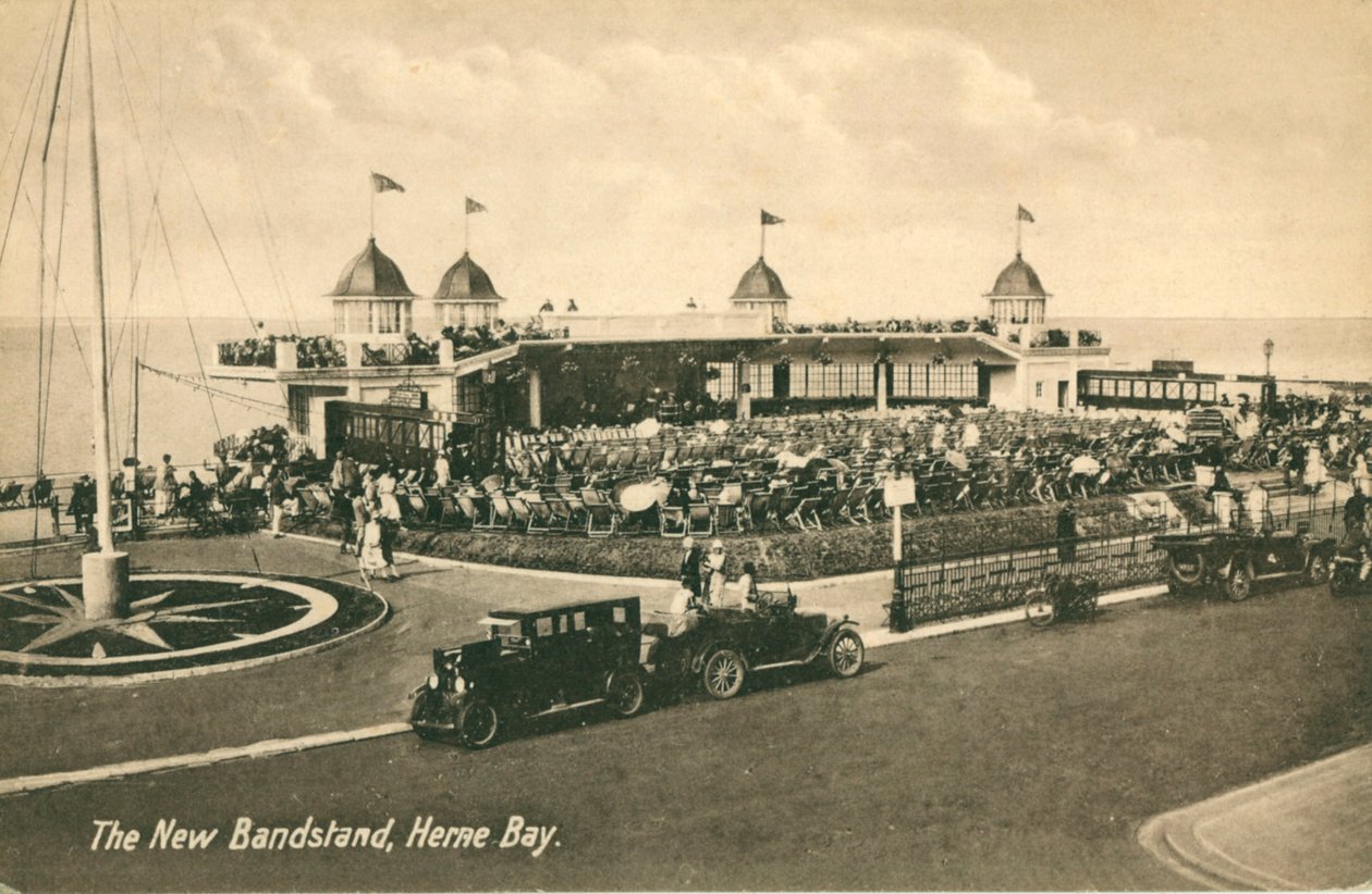 O novo coreto, Herne Bay, Kent de Unbekannt
