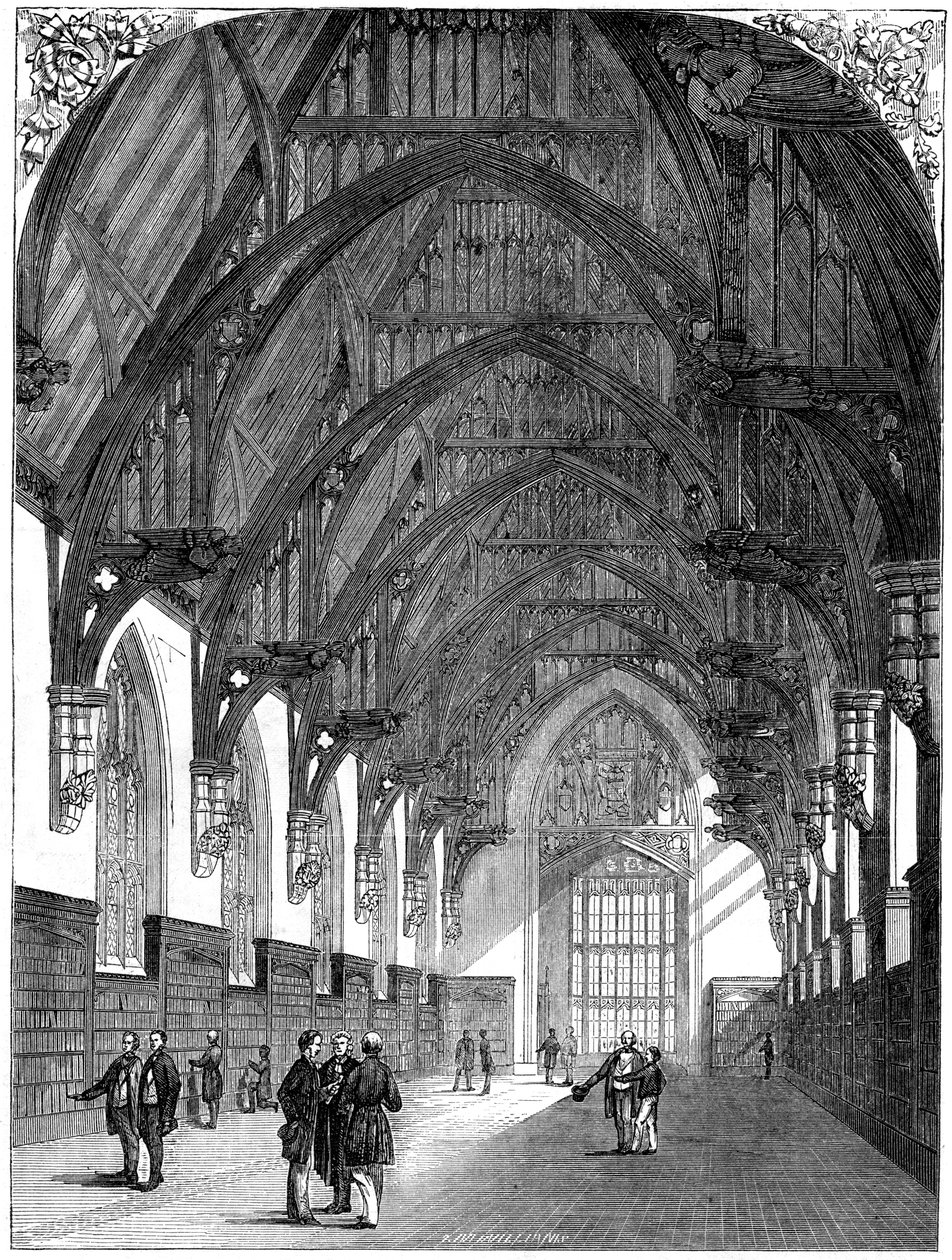 A Nova Biblioteca do Templo Médio, 1861 de Unbekannt