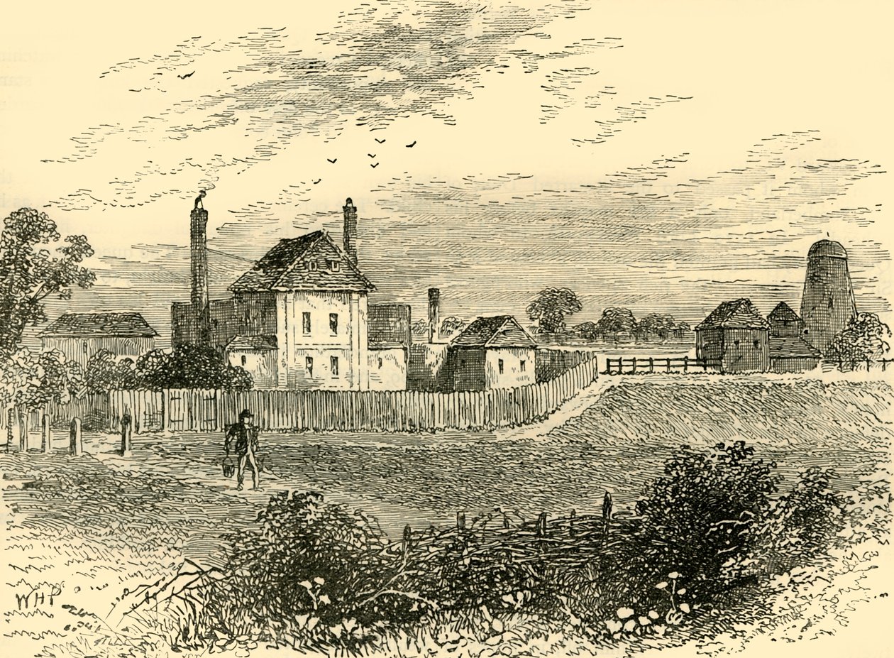 The New River Head, c1872. de Unbekannt