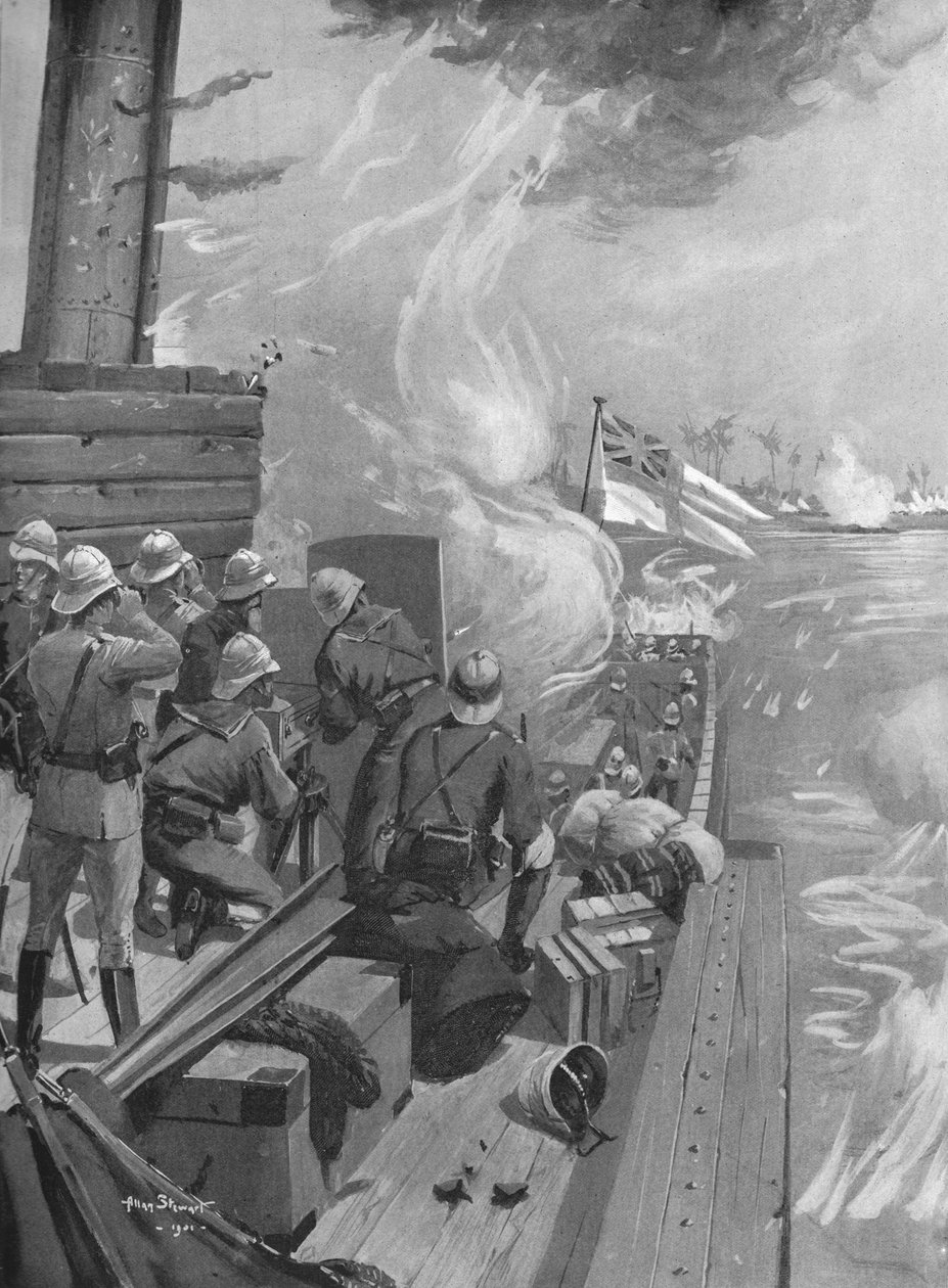 A Expedição ao Nilo, 1884-85: A Brigada Naval ... resgatando Sir Charles Wilson, 1885, 1901. de Unbekannt