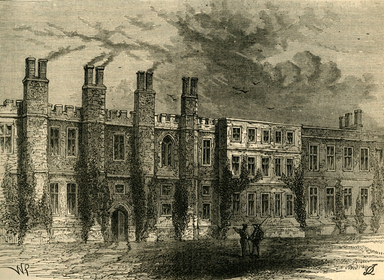 A antiga casa senhorial de Chelsea, c1876. de Unbekannt