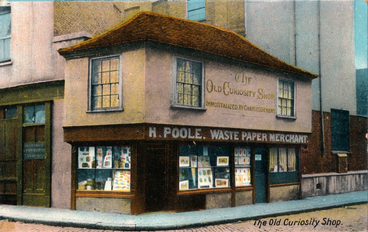 The Old Curiosity Shop, c1910. de Unbekannt