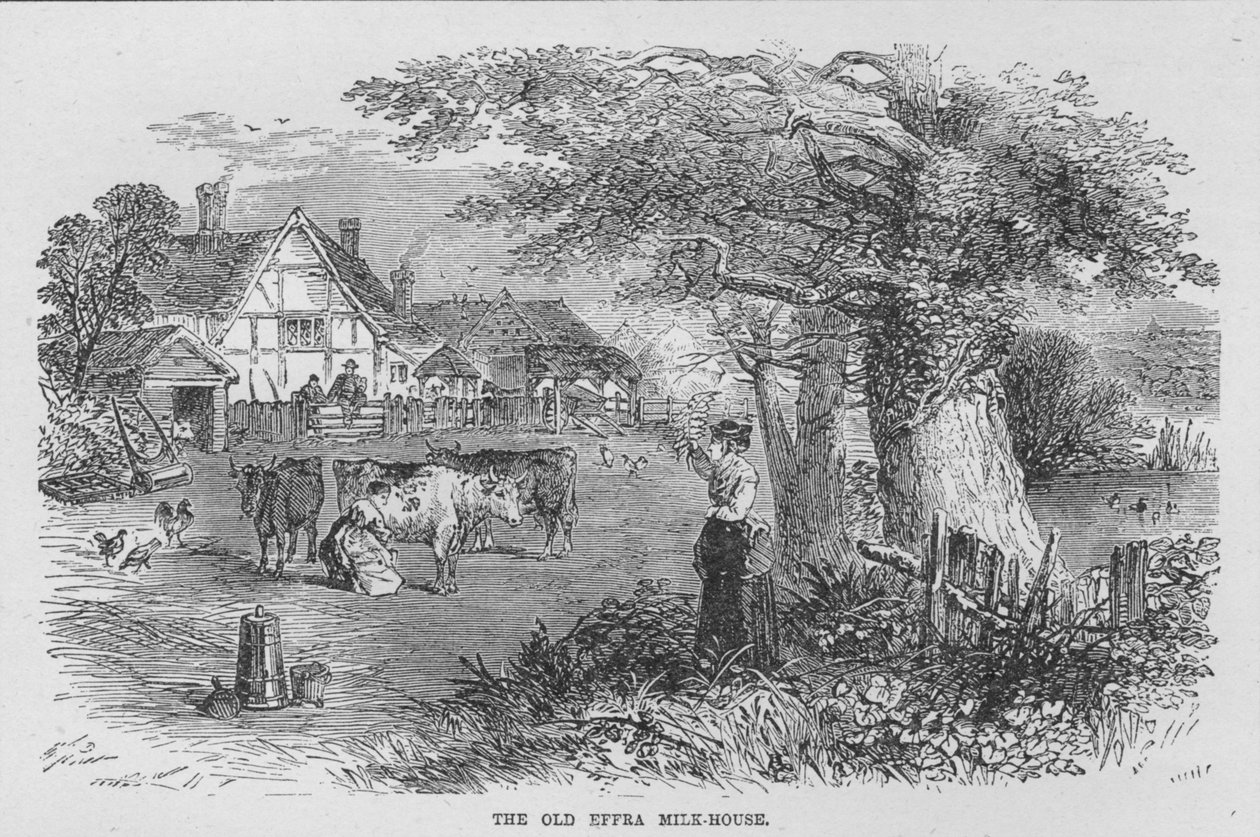 The Old Effra Milk House, c1880, 1912 de Unbekannt