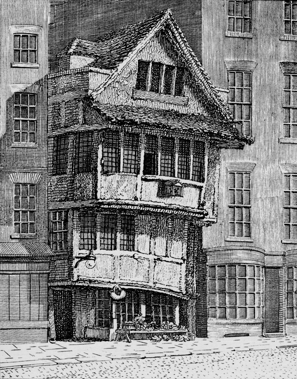 A fonte velha nos minories, cidade de Londres, c1798 1906 de Unbekannt