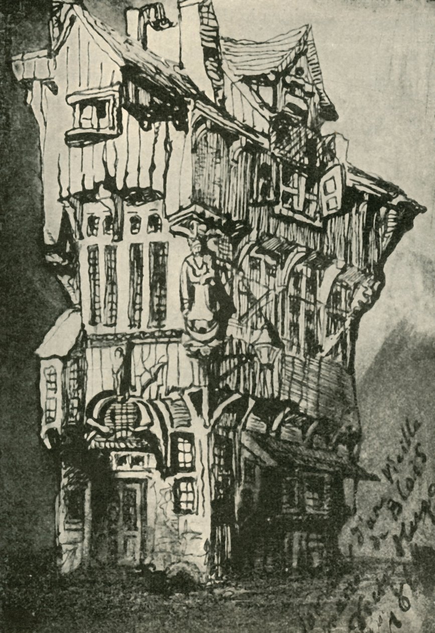A Casa Velha de Blois, século XIX, 1902 de Unbekannt